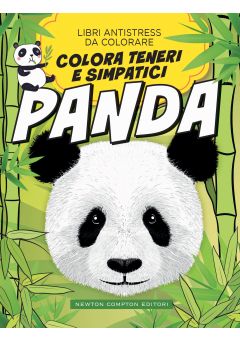 Libri antistress da colorare. Colora teneri e simpatici panda